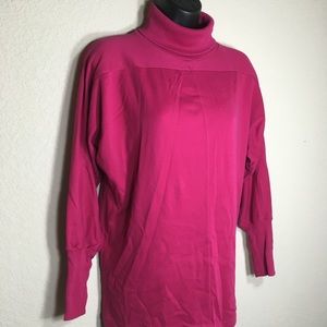 Casual Corner Pink Turtle Neck Sweater